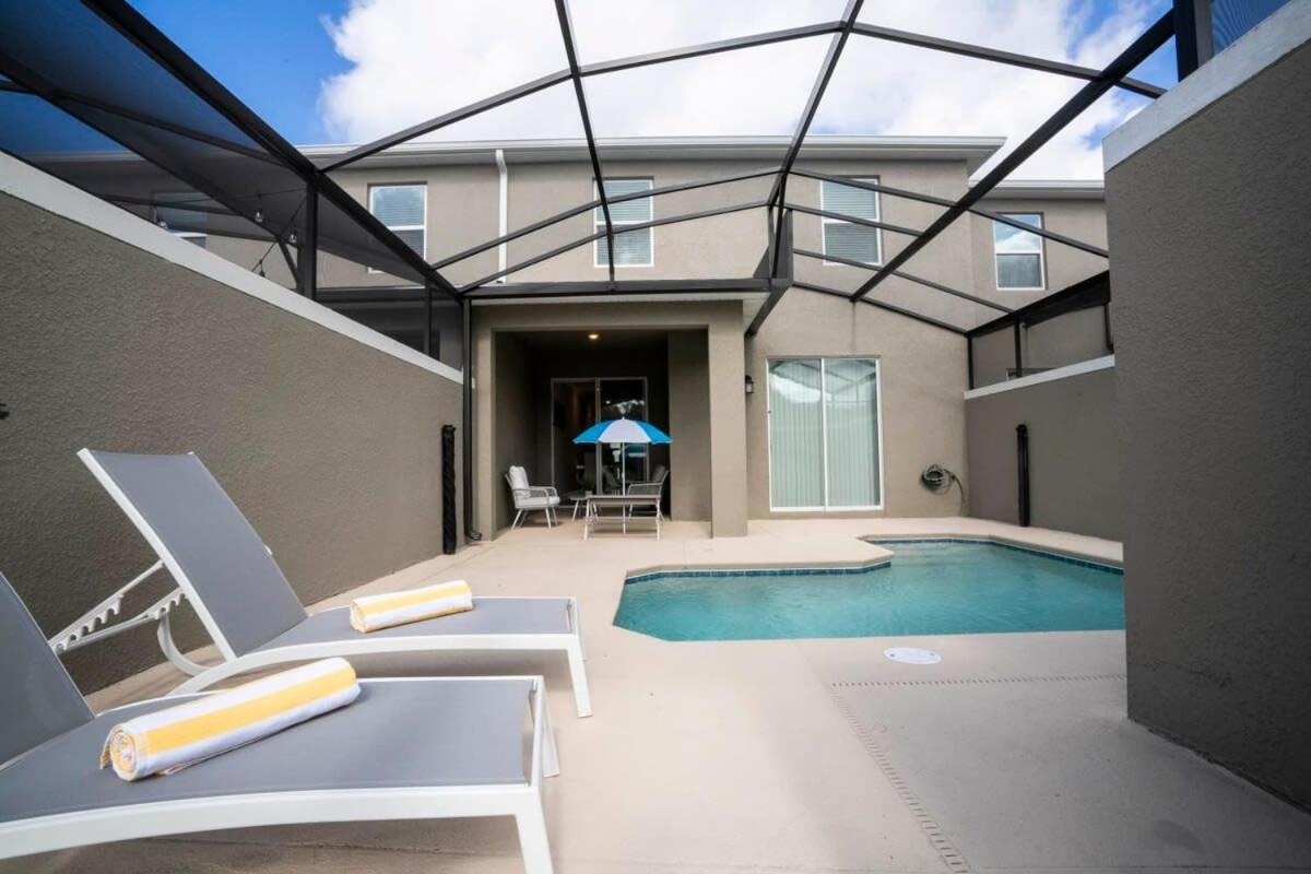 Gorgeous 4 Bedroom W Screened Pool Close To Disney 2653 Kissimmee Exteriör bild