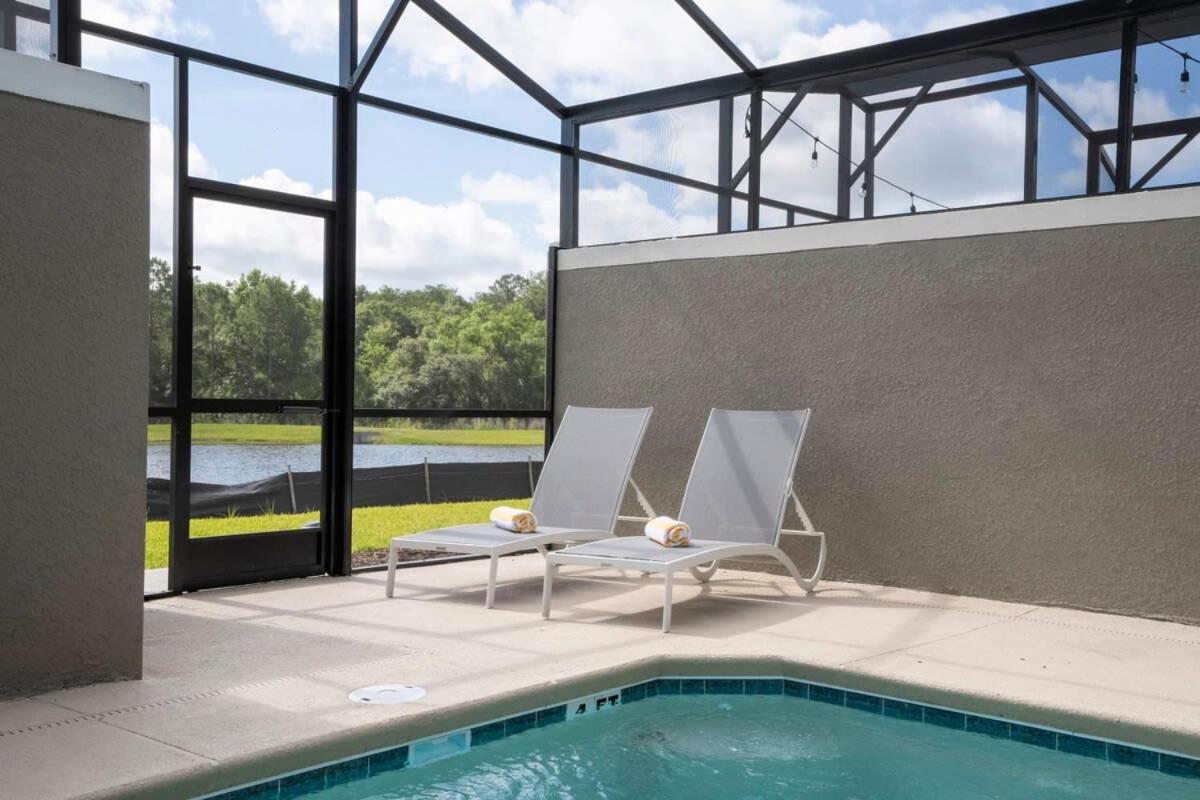 Gorgeous 4 Bedroom W Screened Pool Close To Disney 2653 Kissimmee Exteriör bild