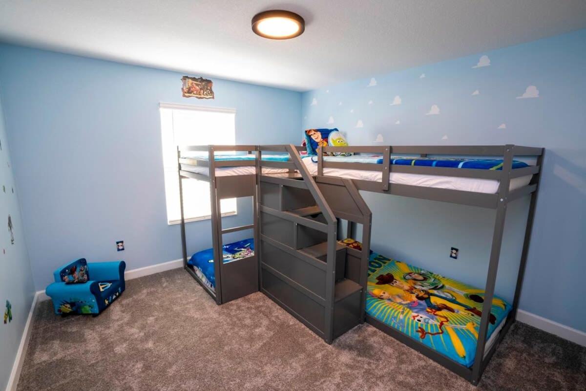 Gorgeous 4 Bedroom W Screened Pool Close To Disney 2653 Kissimmee Exteriör bild